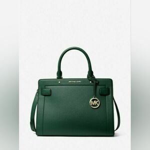 NWT Michael Kors 'Rayne' Racing Green